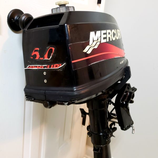 Beautiful Mercury Hp Stroke Outboard Motor Built In Gas Tank