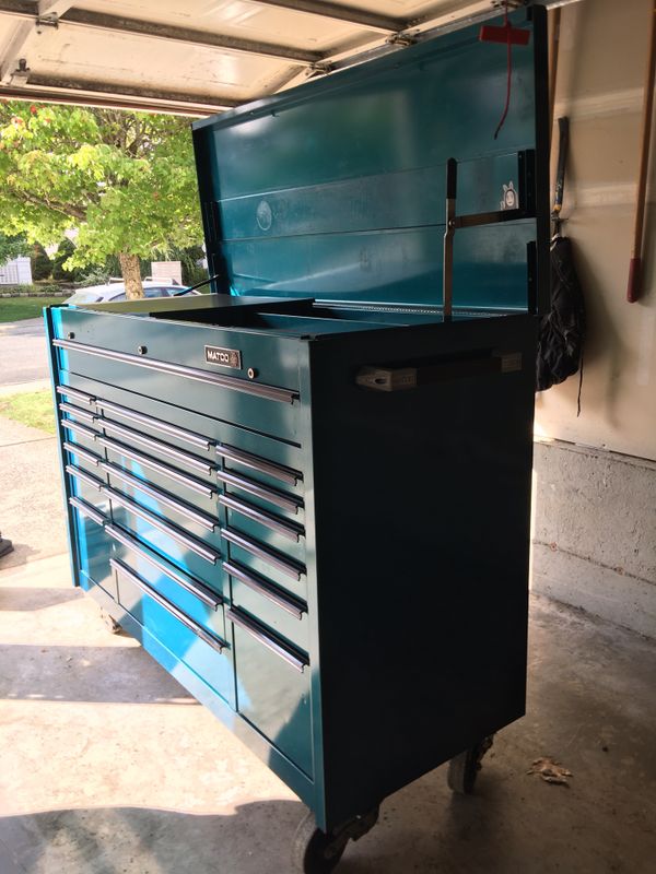 Matco Tool Box W Rolling Cart For Sale In Everett WA OfferUp