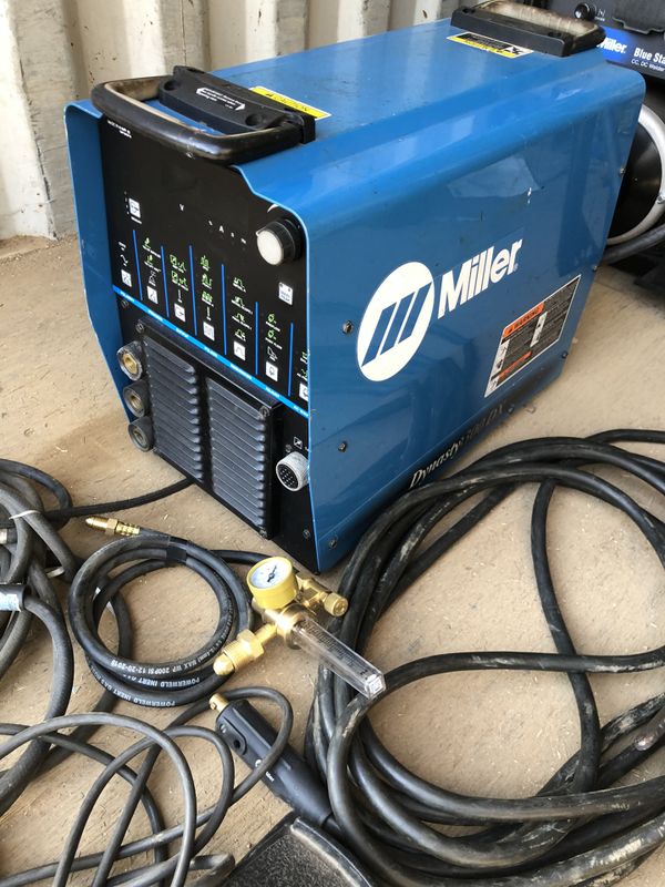 Miller Dynasty Dx Ac Dc Tig Welder Low Hours Complete Setup For Sale