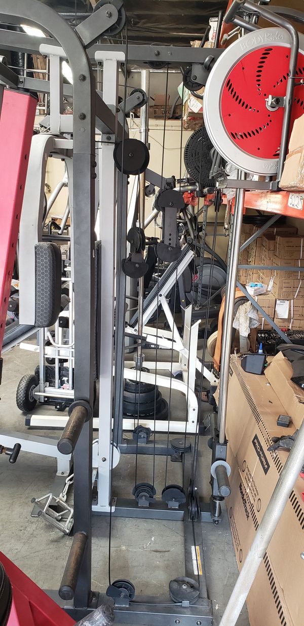 Golds Gym Smith Machine With Weights For Sale In Anaheim CA OfferUp