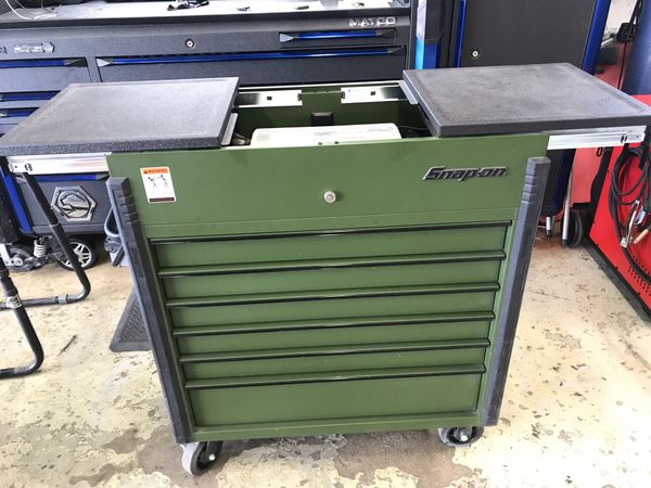 Snap On Roll Cart Combat Green For Sale In Margate FL OfferUp