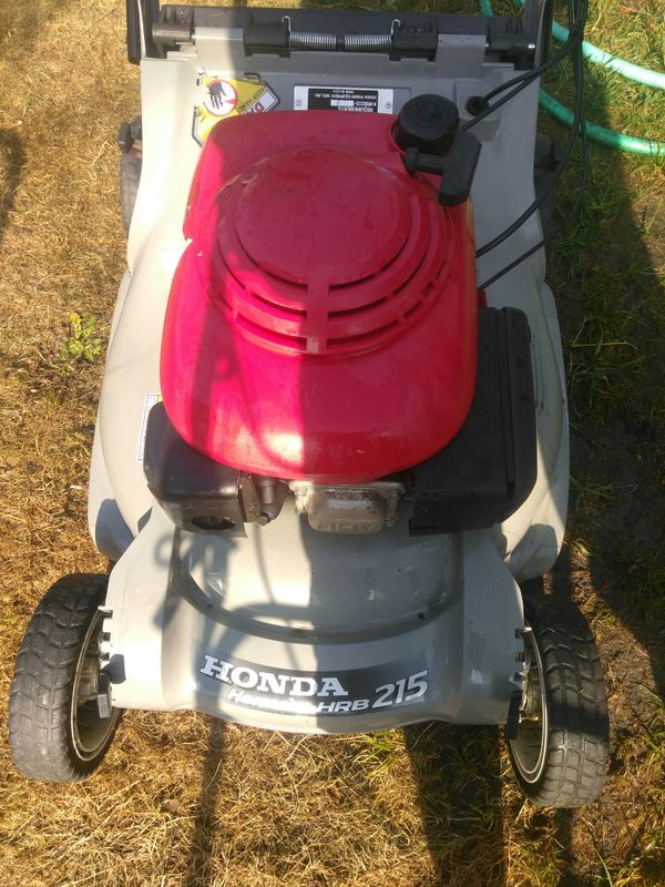 Honda Harmony Hrb Self Propelled Variable Speed Lawn Mower No Bag