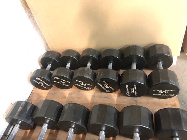 Iron Grip Urethane Dumbbells For Sale In Los Angeles Ca Offerup