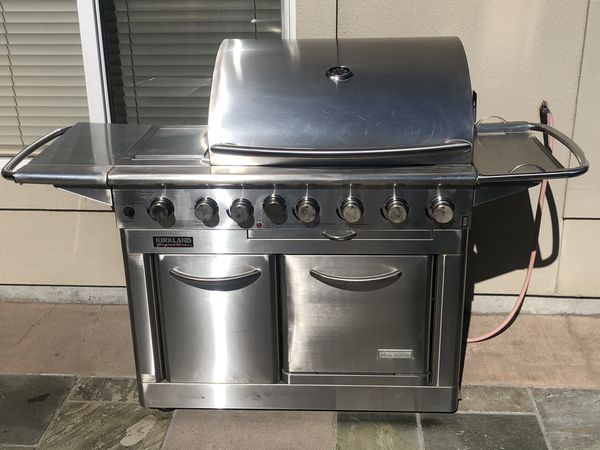 Kirkland Signature Barbecue With Oven And Side Burner For Sale In   1e57044fa7384e069b8c8dcaf2310d0b 