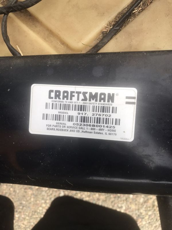 Craftsman YS4500 Riding Mower 24HP 48”Deck 2007/2008 for Sale in