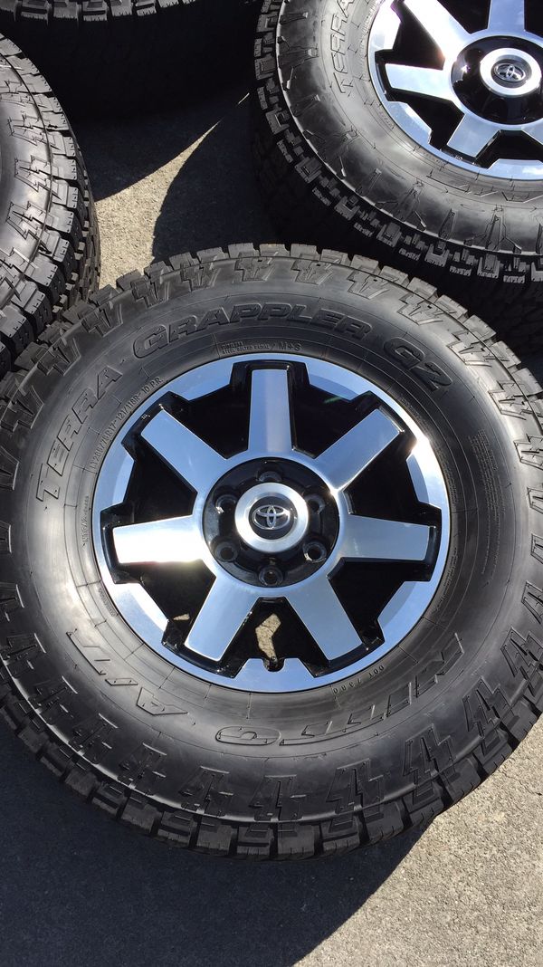 2018 Toyota Tacoma 4Runner sequoia tundra wheels and tires brand new for Sale in Livermore, CA ...