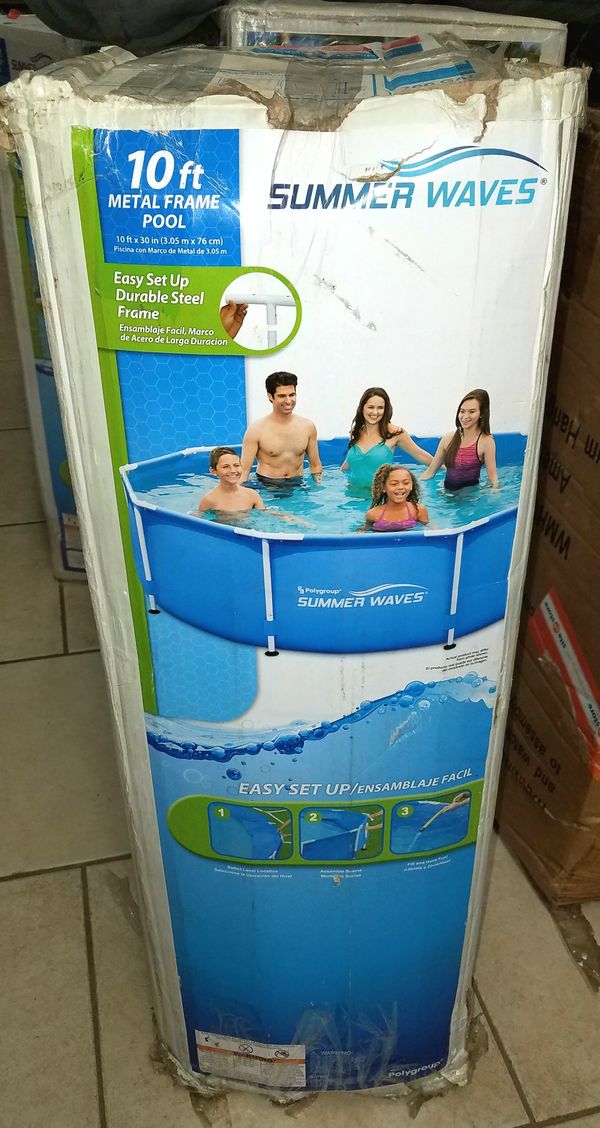 10ft pool gallons