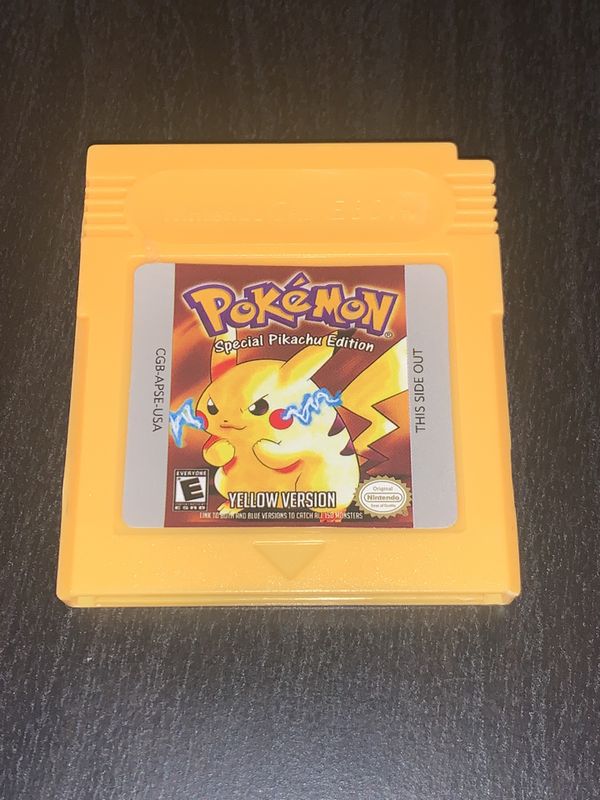 Reproduction Pokemon Crystal and Yellow Version Cartridge for Sale in ...