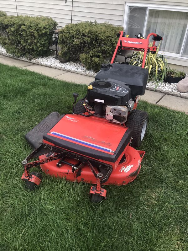 Simplicity ZT Pacer walk behind mower excellent condition engine 17.5