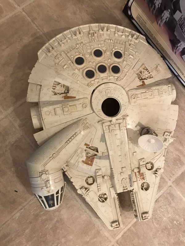 millennium falcon toy 1979 value