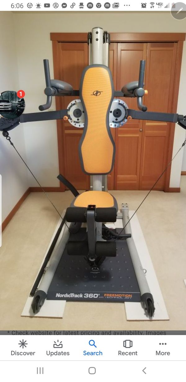 Nortictrack 360 freemotion! for Sale in WA OfferUp