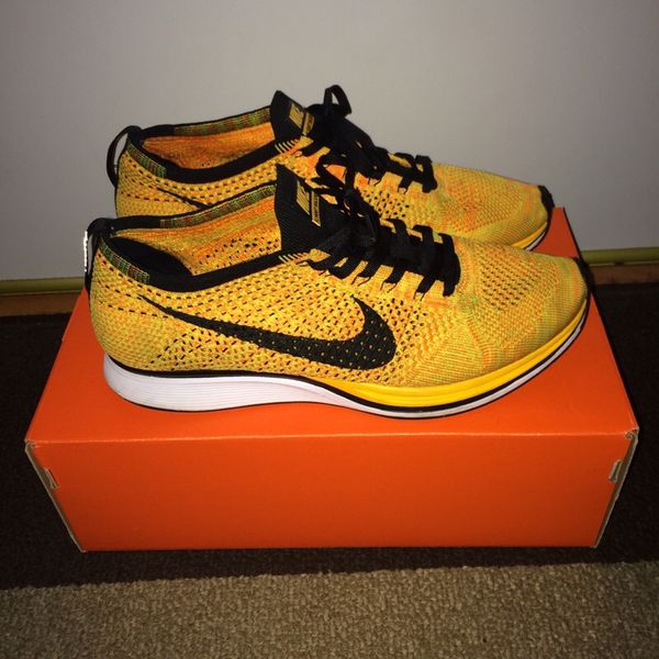 flyknit racer cheetos