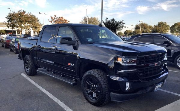 Chevy Silverado 2018 Z71 Midnight Edition Wheels Rims Tires Rines for ...