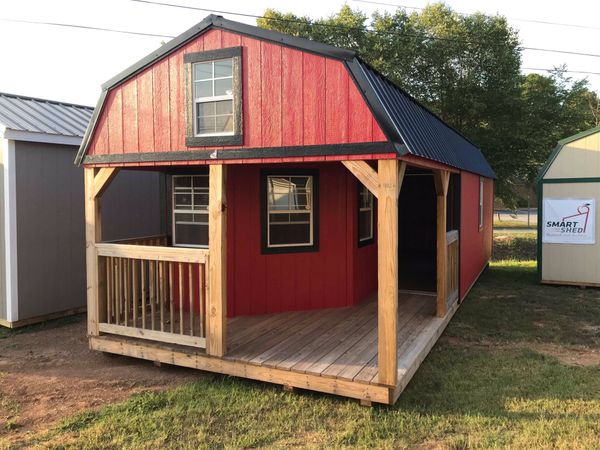 Repo 12x32 Deluxe Lofted Barn Cabin on our Anderson lot. Rent to own ...