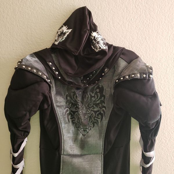 Howling Wolf Ninja Halloween Costume Size XL 1416 years old for Sale