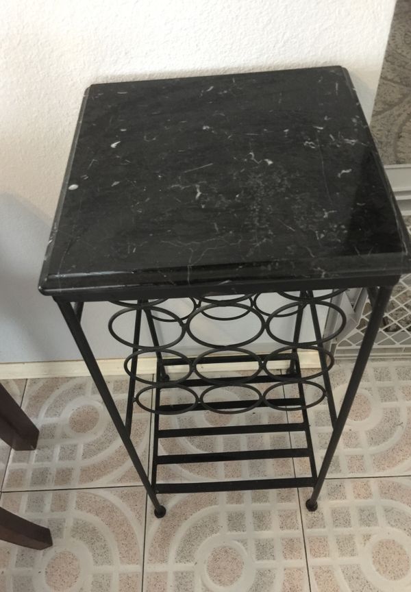 Pier one marble wine rack for Sale in San Antonio, TX OfferUp