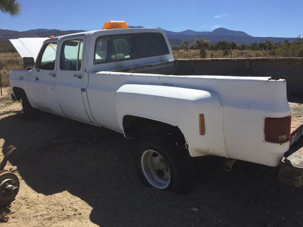 1976 Chevy C30 Scottsdale 3X3 Camper special Crew Cab for Sale