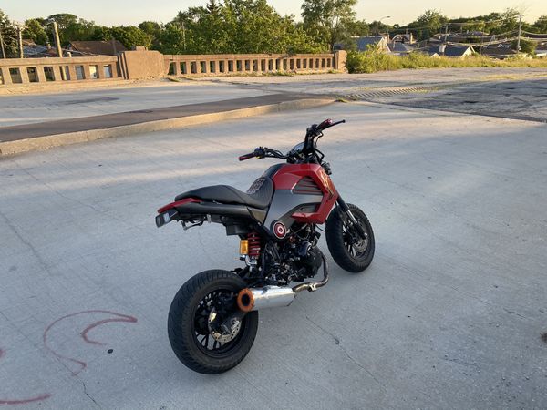 grom clone exhaust