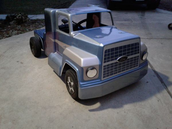 Classic Mini semi truck 18 wheeler go-kart runs excellent for Sale in