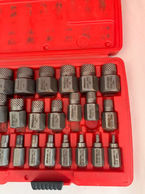 Snap On 25pc. Screw Extractor Set REX25B for Sale in Yardley, PA OfferUp