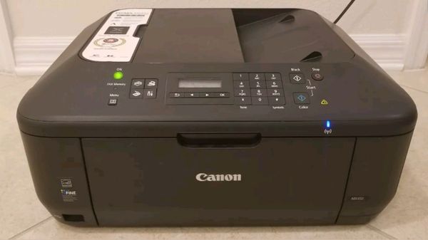 Canon Pixma MX452 All-In-One Inkjet Printer, Copier, and Fax Machine ...