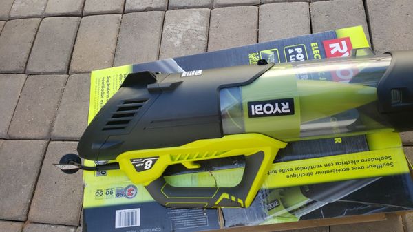 ryobi 8 amp jet fan blower