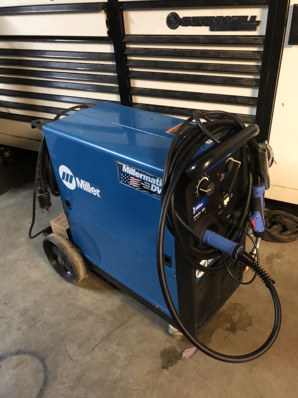 Miller Millermatic DVI 110v/220v MiG welder new gun super clean for