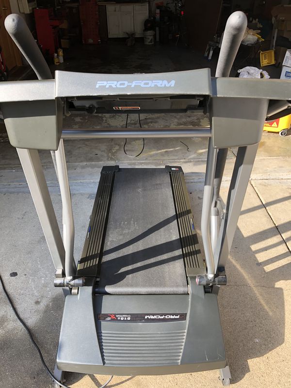 Treadmill Pro Form S Crosswalk Model Manual Included For Sale In Hoffman Est