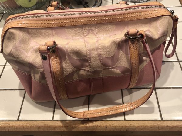 pink coach purse sale