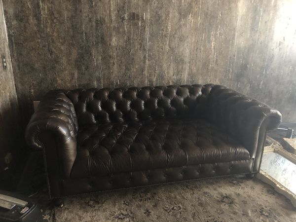 restoration hardware cambridge leather sofa