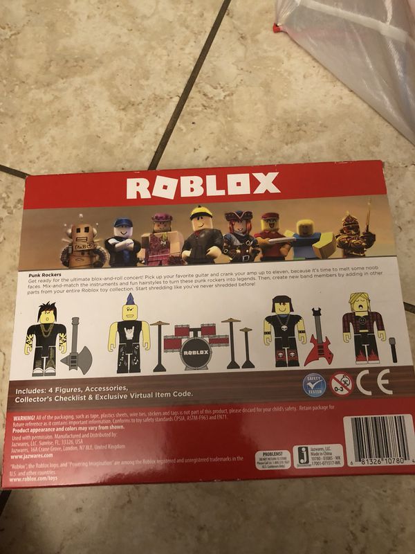 All Roblox Toy Codes Punk Rocker