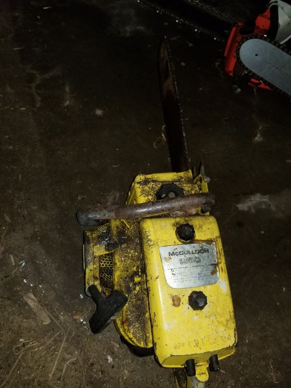 Mcculloch 250 Vintage Chainsaw for Sale in Sammamish, WA OfferUp