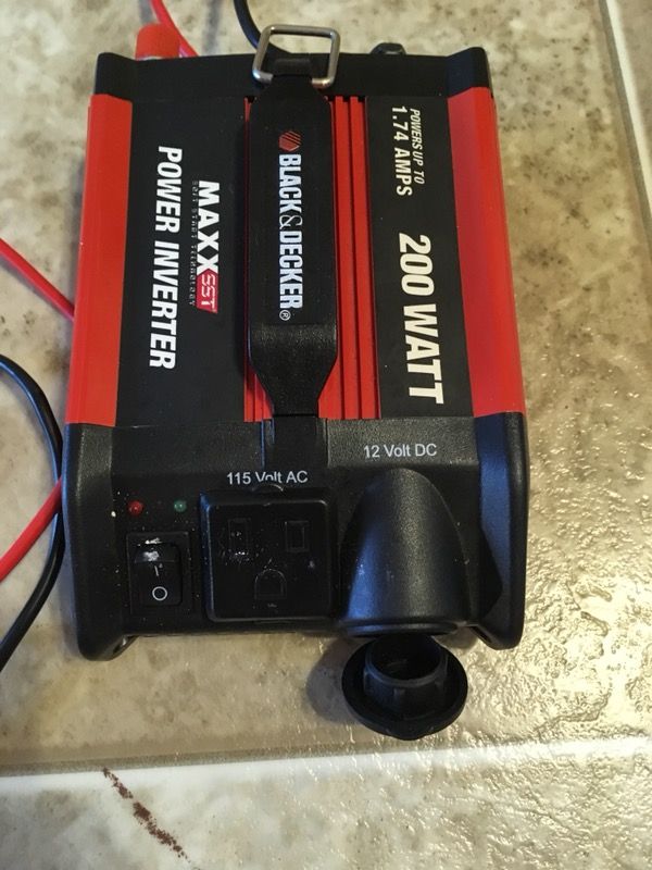 Black & Decker maxsst power inverter for Sale in Springfield, MO OfferUp