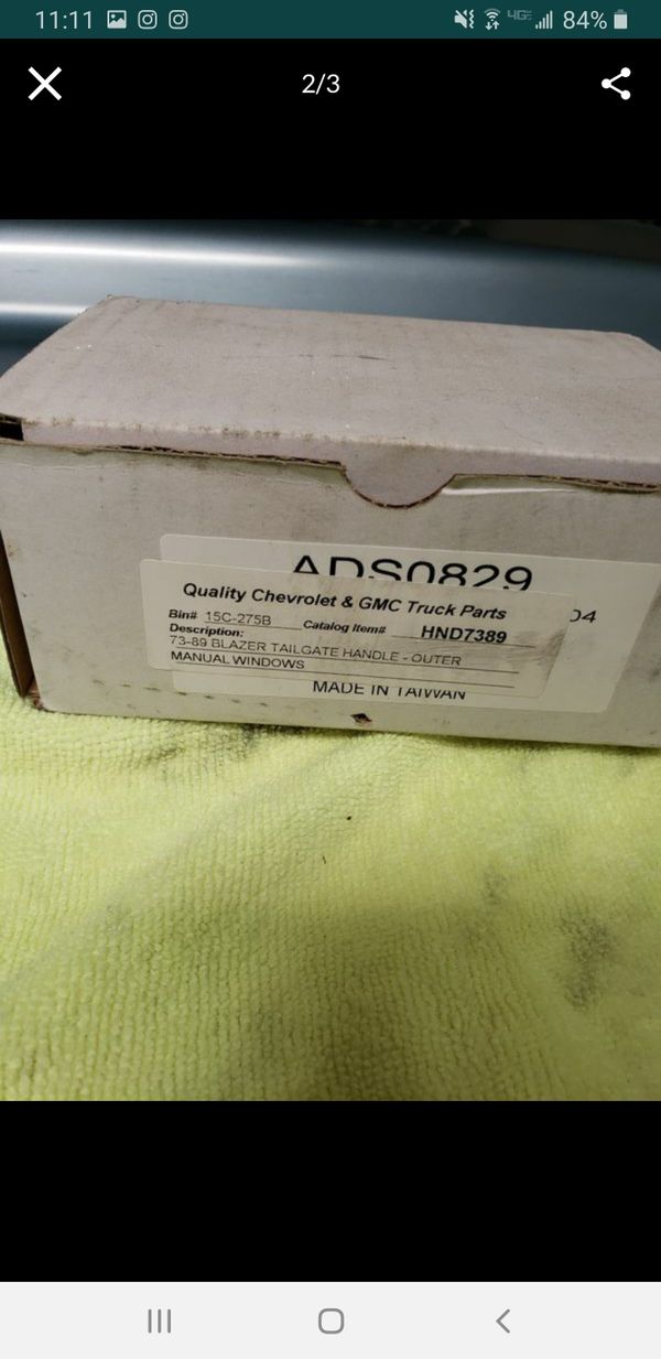 Chevy blazer K5 rear tailgate window crank for Sale in Vista, CA - OfferUp