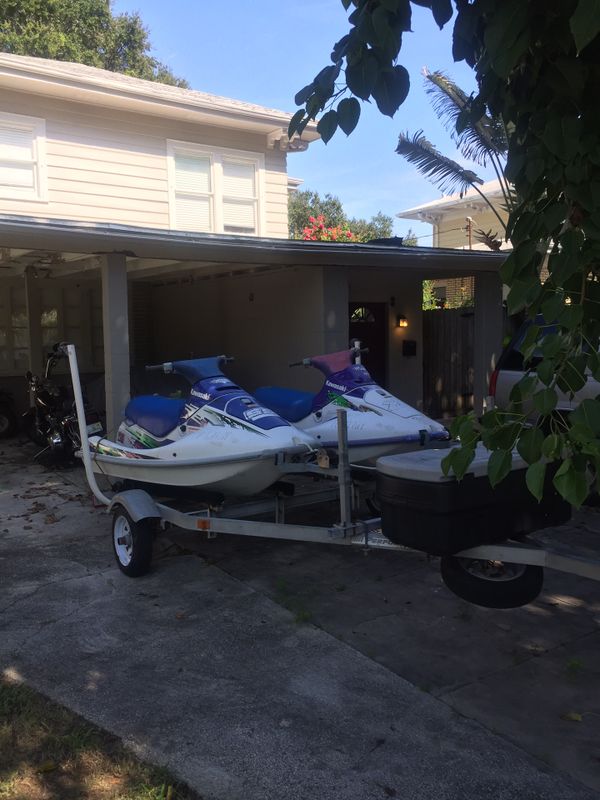 JET SKIS, WITH TRAILER for Sale in St. Petersburg, FL ...