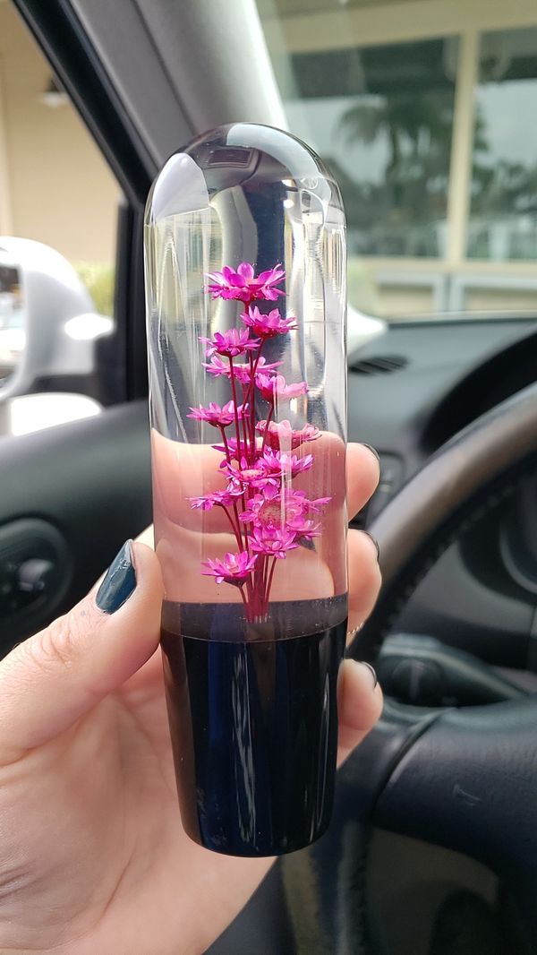 JDM Bubble Shift Knob (Pink Flowers) for Sale in San Diego, CA OfferUp