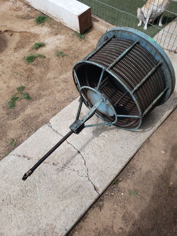 Drain snake drum 3/4 80ft for Sale in Moreno Valley, CA