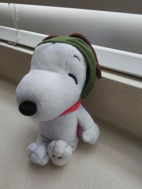 snoopy pilot plush