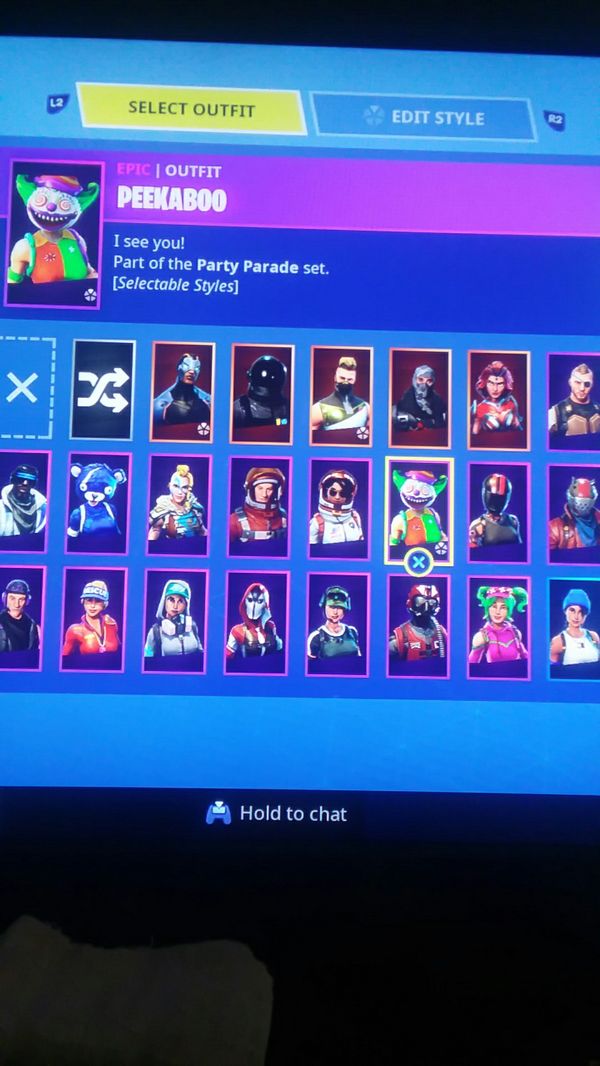 Ps4 Fortnite Account for Sale in Riverside, CA OfferUp