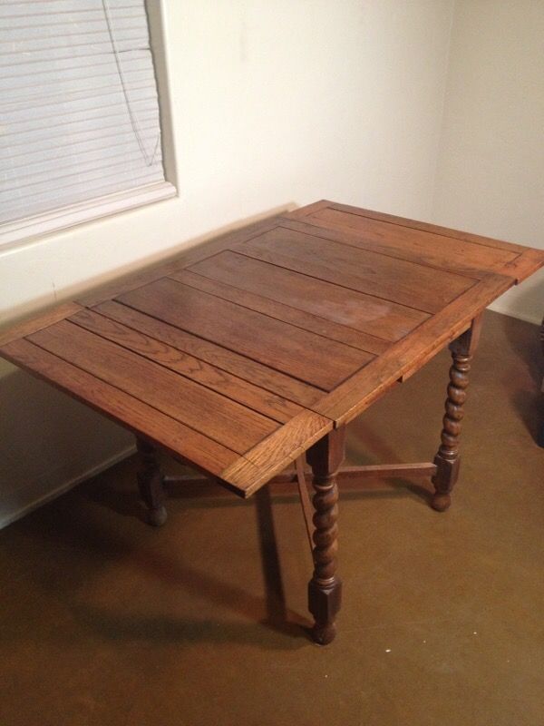 English Oak Draw Leaf Pub Table Antique for Sale in Phoenix, AZ - OfferUp