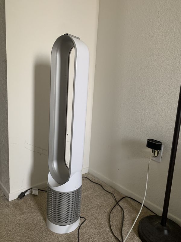 dyson am11 pure cool purifier tower fan white silver new