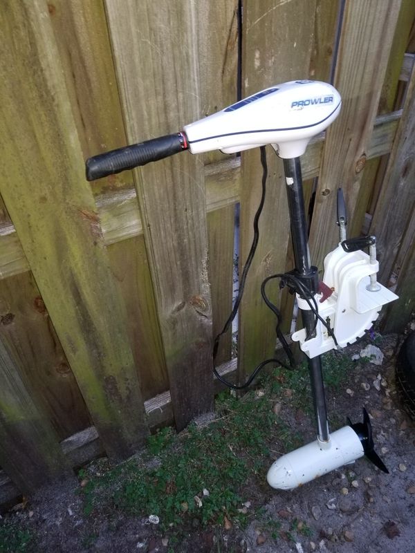 Bass Pro Shops Prowler TSW55/36B Transom Mount 12 volt Saltwater