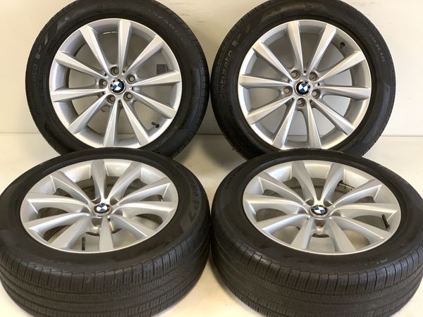 18x8 OEM BMW X3 Fits other bmw Bolt pattern 5x112 Offset 34 Tires 2455018 Pirelli run flat OEM ...