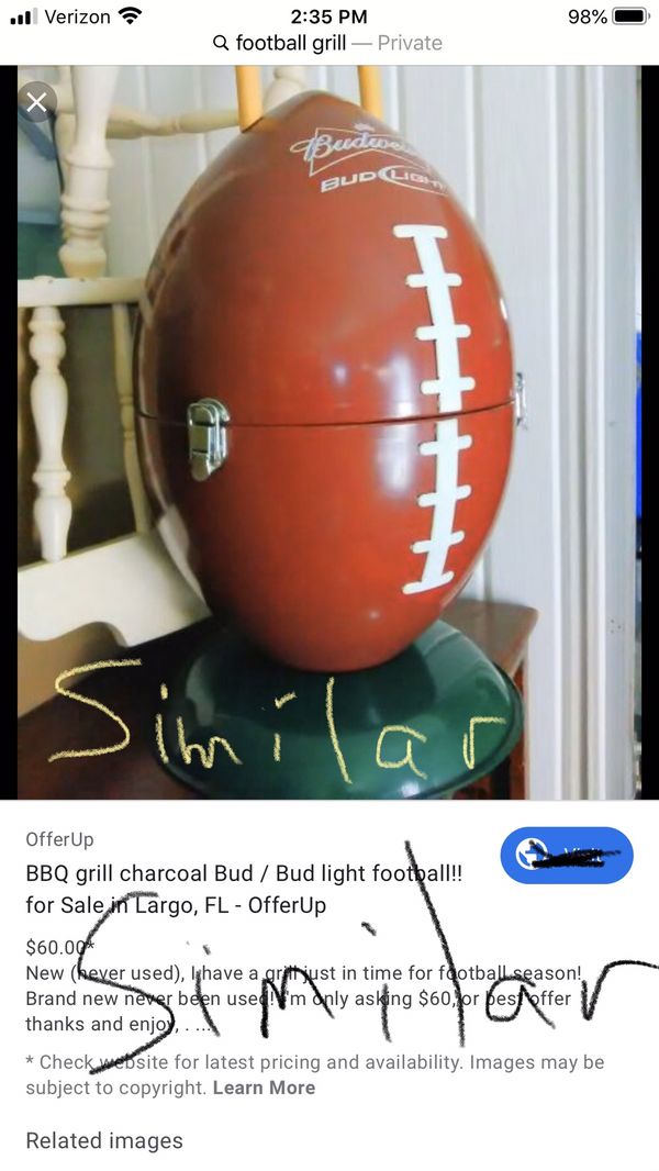 er Football Bud Light Grill for Sale in Trumbull, CT OfferUp