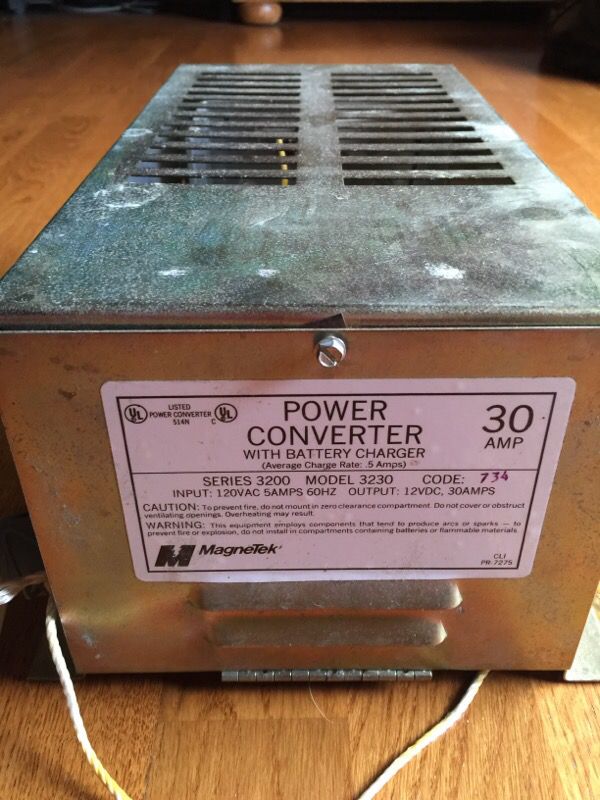 magnatec rv power converter replacement