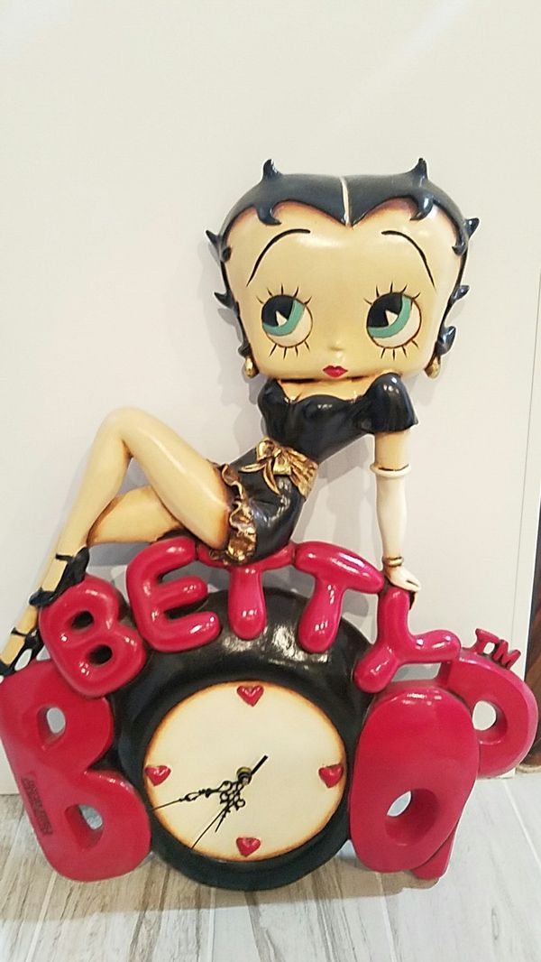 vintage betty boop clock vintage betty boop clock