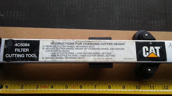  CAT  Caterpillar  Oil Filter  Cutting  Inspection Tool 50230 