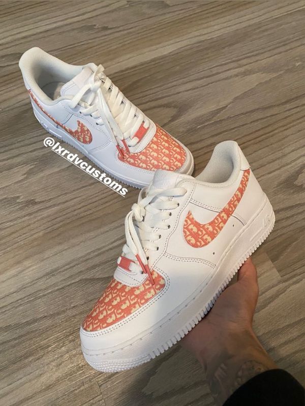 air force 1 dior rosa