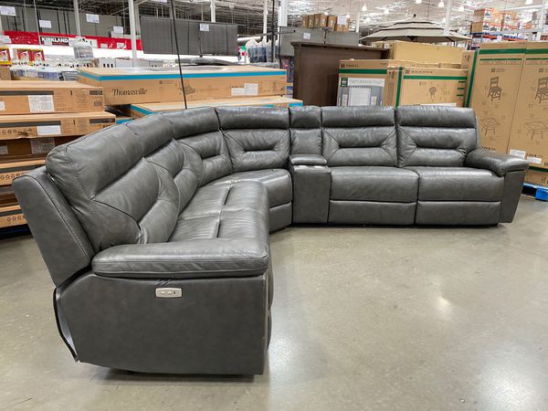CLEARANCE COSTCO 6piece Leather Power Reclining