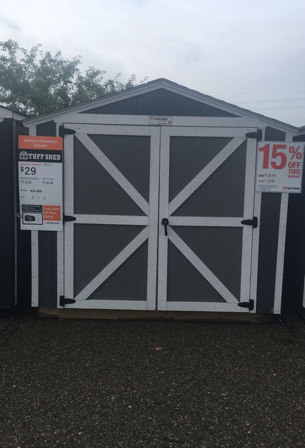 tuff shed kr-600 8x8 for sale in muskegon, mi - offerup